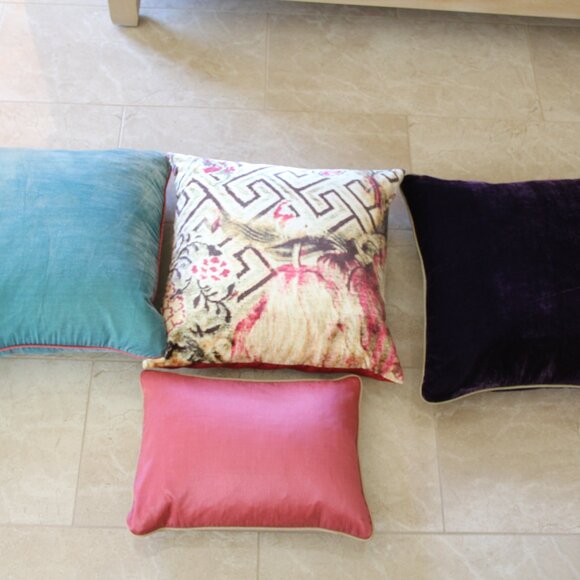 4-Decorative Colorful Wanderlust Throw Pillows - Picture 11 of 14